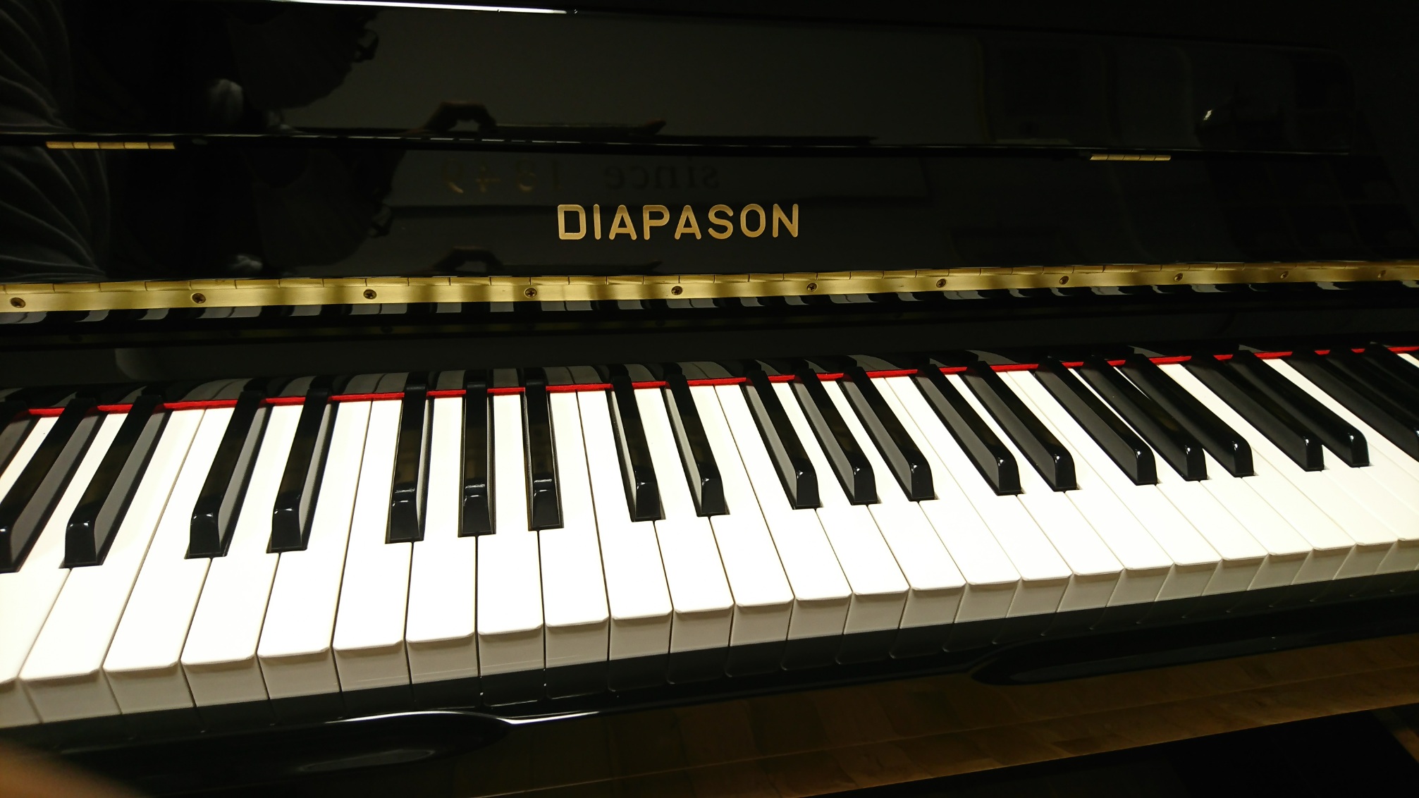 DIAPASON DL-125　鍵盤