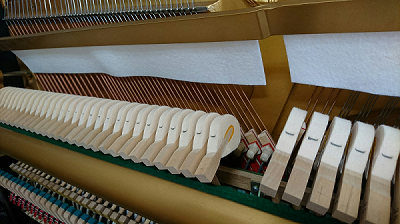 YAMAHA U1A　アクション