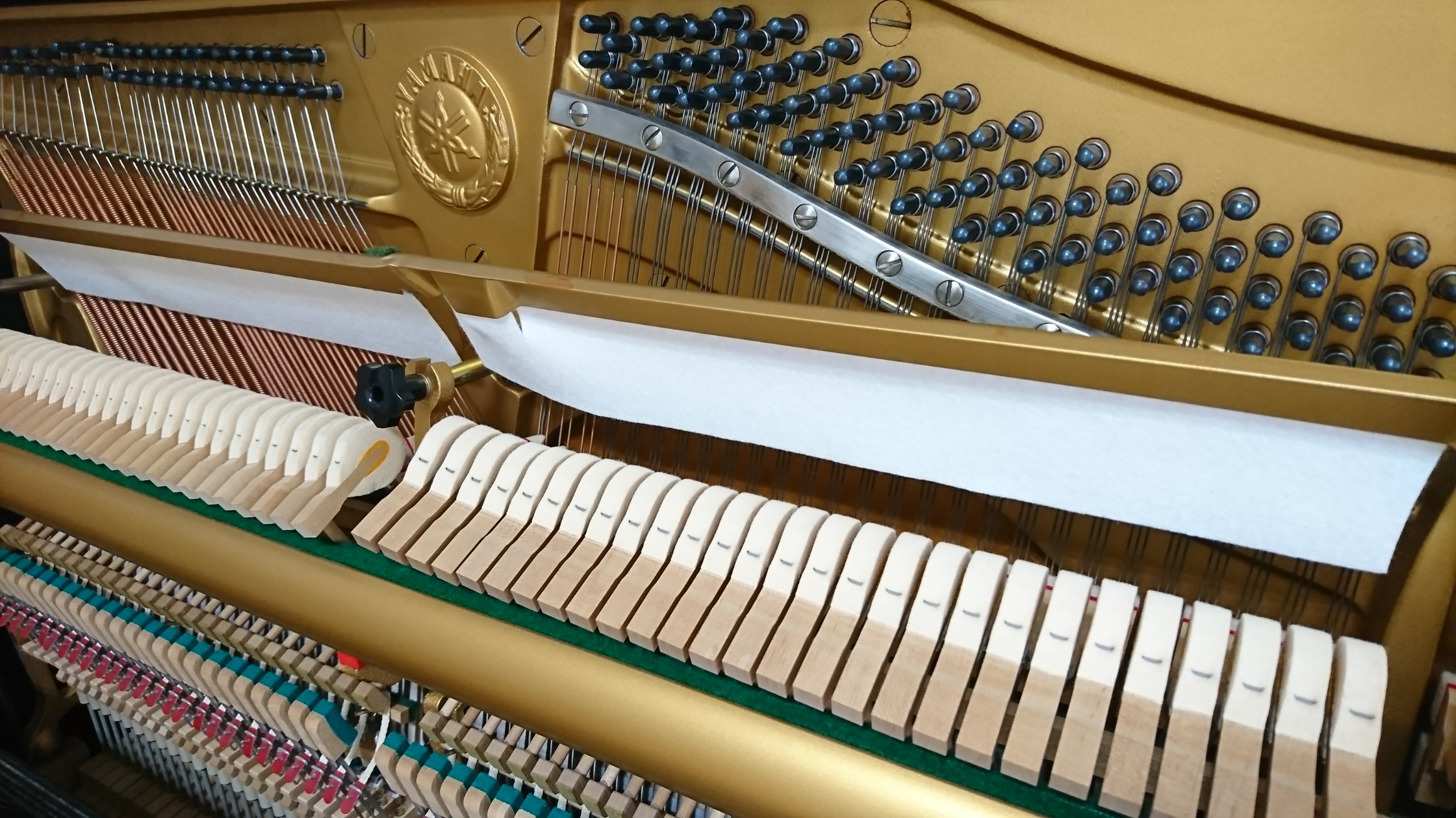 YAMAHA U3A　アクション
