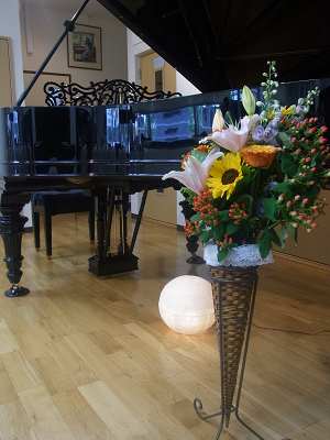 リビルド完了後の1907年製Steinway Model B　脚、ペダル