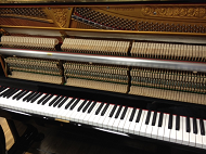 Seiler Upright Piano Ars Vivendi 内装